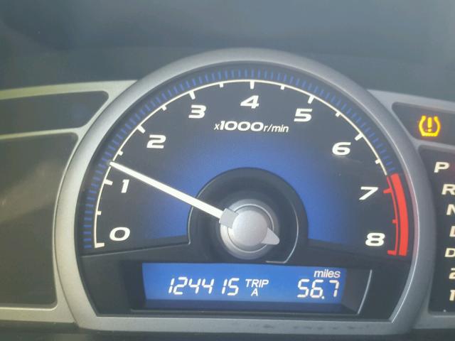 2HGFG12859H536130 - 2009 HONDA CIVIC EX Boz foto 8