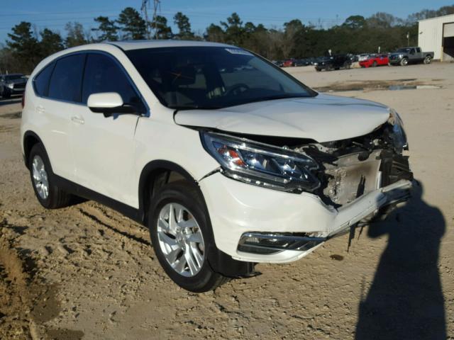 5J6RM3H56FL004701 - 2015 HONDA CR-V EX WHITE photo 1