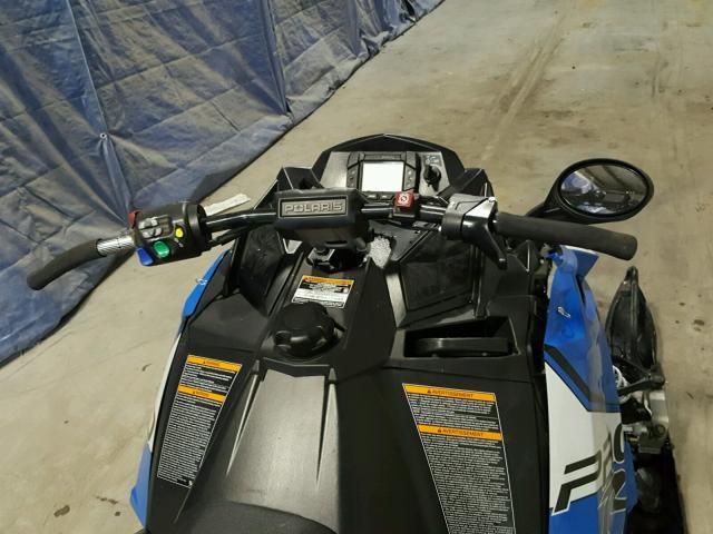 SN1BS6GS1DC745774 - 2013 POLARIS SNOWMOBILE BLUE photo 5