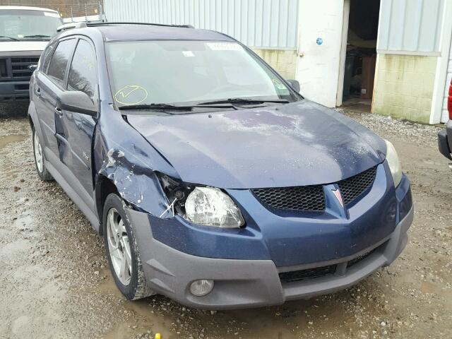 5Y2SL62844Z433845 - 2004 PONTIAC VIBE BLUE photo 1