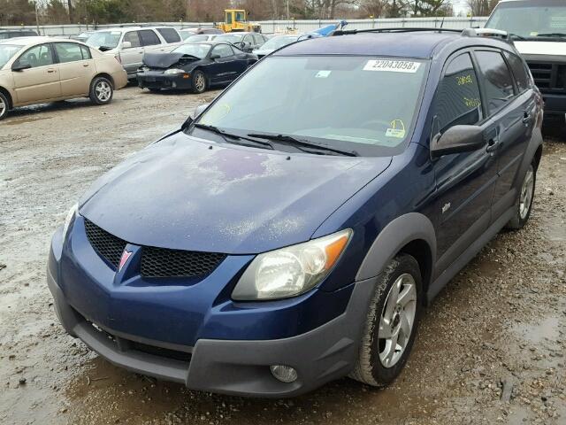 5Y2SL62844Z433845 - 2004 PONTIAC VIBE BLUE photo 2