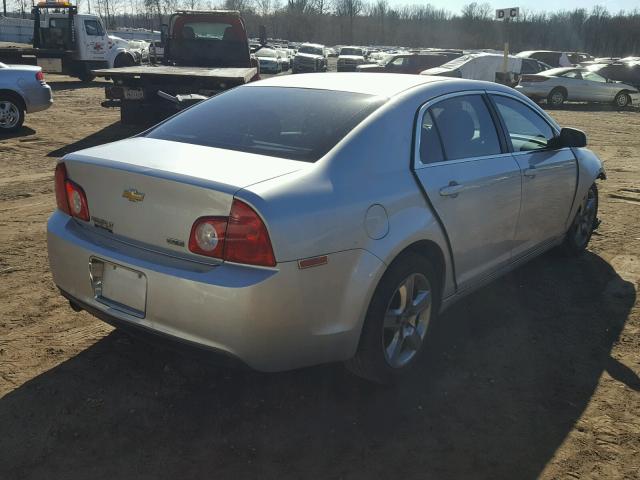 1G1ZC5E03AF175208 - 2010 CHEVROLET MALIBU 1LT SILVER photo 4