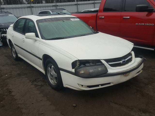 2G1WH55K129277624 - 2002 CHEVROLET IMPALA LS WHITE photo 1