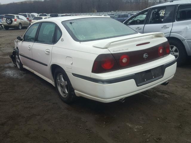 2G1WH55K129277624 - 2002 CHEVROLET IMPALA LS WHITE photo 3