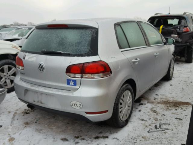 WVWDA7AJ8BW264758 - 2011 VOLKSWAGEN GOLF 银色 照片 4