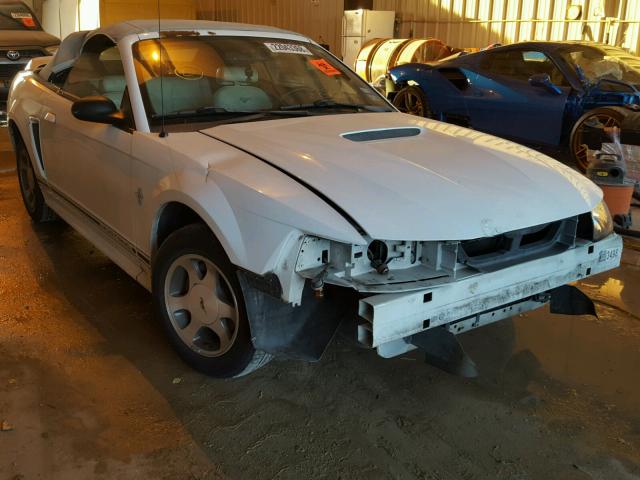 1FAFP4443YF113448 - 2000 FORD MUSTANG WHITE photo 1