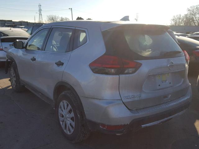 JN8AT2MV5HW275938 - 2017 NISSAN ROGUE S SILVER photo 3