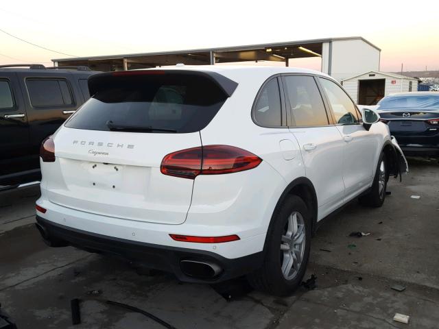 WP1AA2A28GKA11225 - 2016 PORSCHE CAYENNE WHITE photo 4