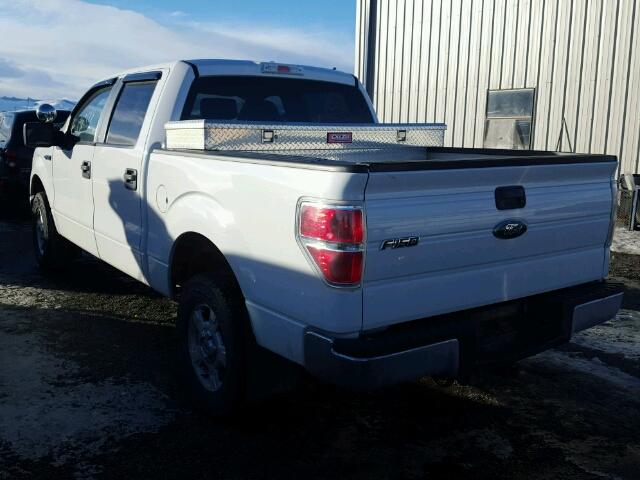 1FTPW14V09FA61013 - 2009 FORD F150 SUPER WHITE photo 3