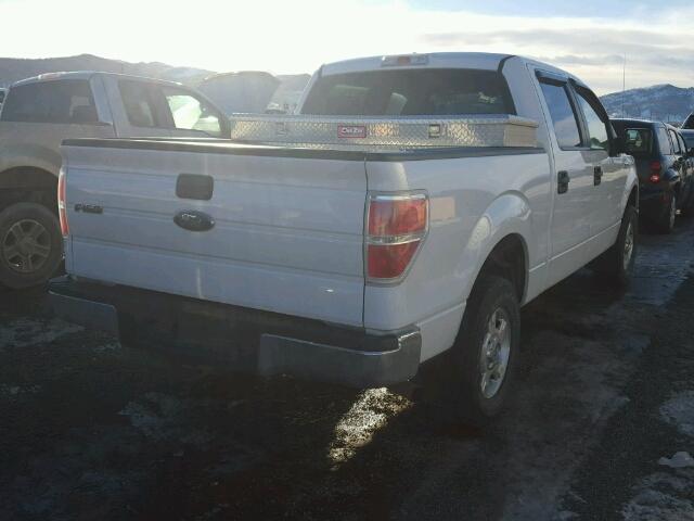 1FTPW14V09FA61013 - 2009 FORD F150 SUPER WHITE photo 4