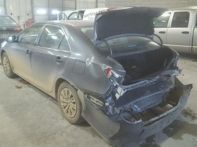 4T1BF1FKXEU435996 - 2014 TOYOTA CAMRY L CHARCOAL photo 3