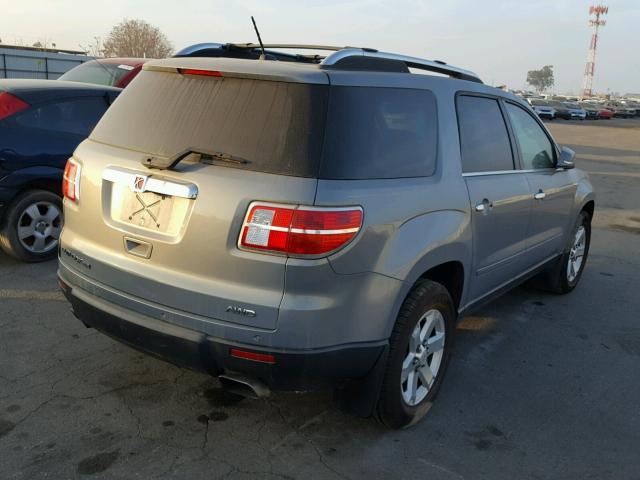 5GZEV23767J135546 - 2007 SATURN OUTLOOK XR SILVER photo 4