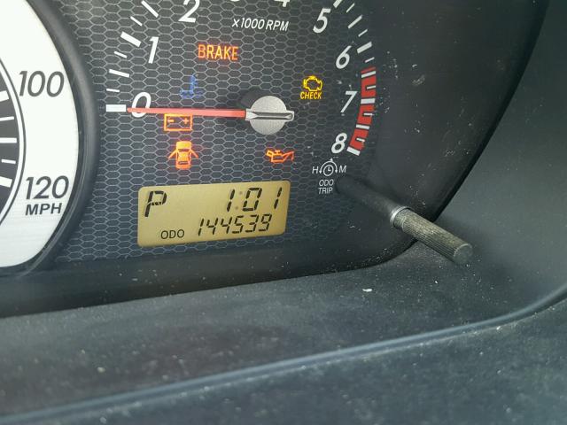 JTKKT624560147418 - 2006 TOYOTA SCION XA SILVER photo 8