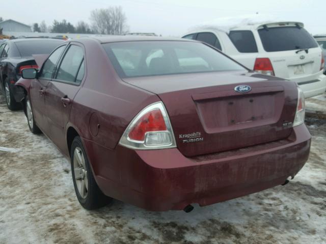 3FAFP07126R200901 - 2006 FORD FUSION SE RED photo 3