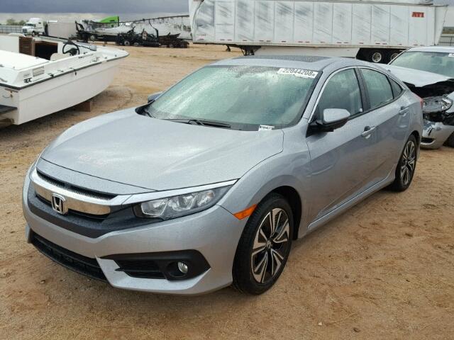 19XFC1F36HE031457 - 2017 HONDA CIVIC EX Gümüş foto 2