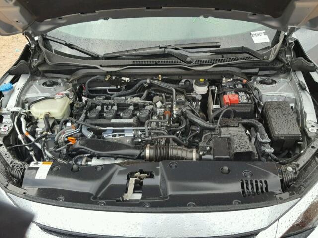 19XFC1F36HE031457 - 2017 HONDA CIVIC EX SILVER photo 7