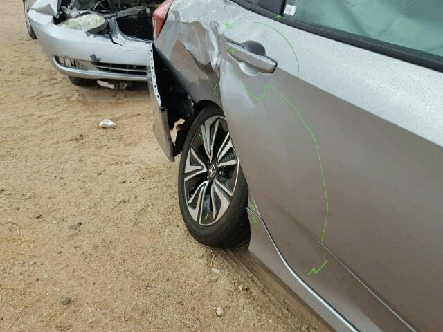 19XFC1F36HE031457 - 2017 HONDA CIVIC EX Gümüş foto 9