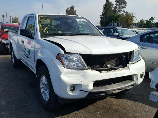1N6AD0CU8FN741870 - 2015 NISSAN FRONTIER S WHITE photo 1