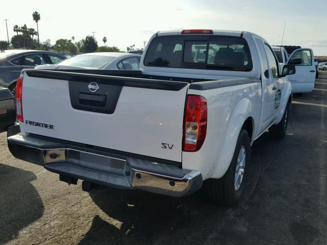1N6AD0CU8FN741870 - 2015 NISSAN FRONTIER S WHITE photo 4