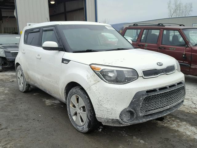 KNDJN2A25E7064664 - 2014 KIA SOUL WHITE photo 1