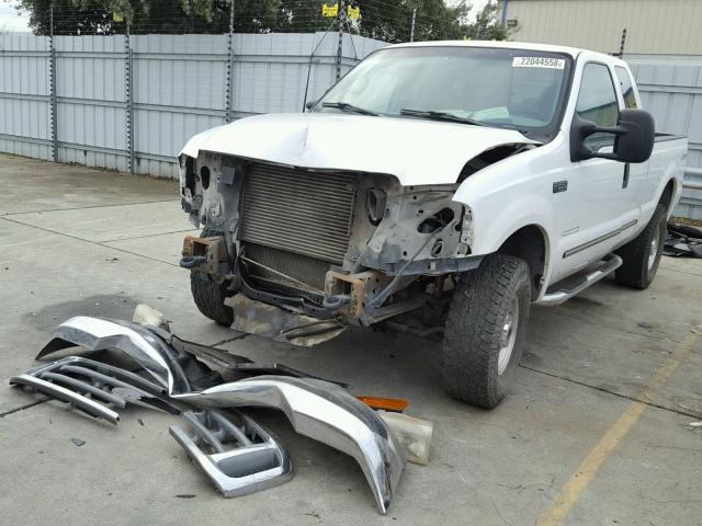 1FTNX21F5XEF04931 - 1999 FORD F250 SUPER WHITE photo 2