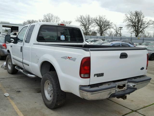 1FTNX21F5XEF04931 - 1999 FORD F250 SUPER WHITE photo 3