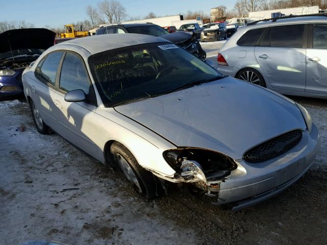 1FAFP53U62G123061 - 2002 FORD TAURUS SE SILVER photo 1