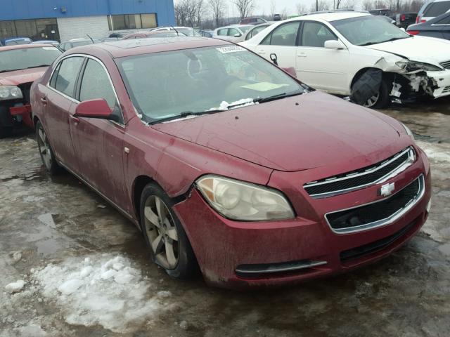 1G1ZJ57B18F174198 - 2008 CHEVROLET MALIBU 2LT RED photo 1