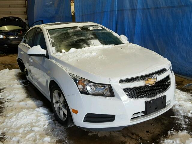 1G1PC5SB6E7467772 - 2014 CHEVROLET CRUZE LT WHITE photo 1