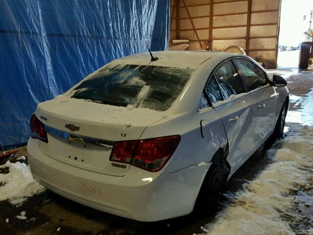 1G1PC5SB6E7467772 - 2014 CHEVROLET CRUZE LT WHITE photo 4