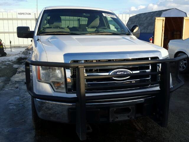 1FTPW14V29FA61014 - 2009 FORD F150 SUPER WHITE photo 9