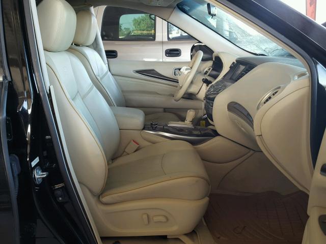 5N1AL0MN7DC315945 - 2013 INFINITI JX35 BASE BLACK photo 5