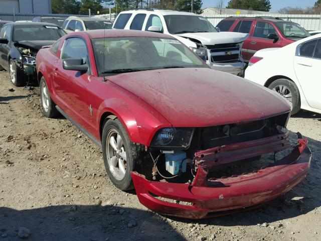 1ZVHT80NX85142002 - 2008 FORD MUSTANG RED photo 1