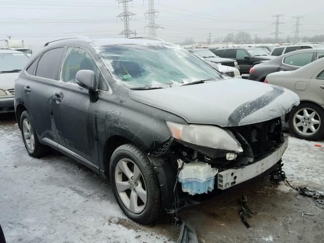 2T2BK1BA5CC151727 - 2012 LEXUS RX 350 BLACK photo 1