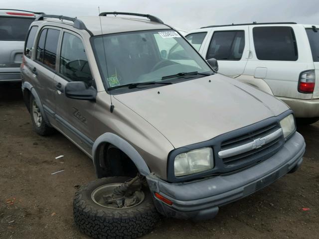 2CNBJ734X36913790 - 2003 CHEVROLET TRACKER ZR TAN photo 1