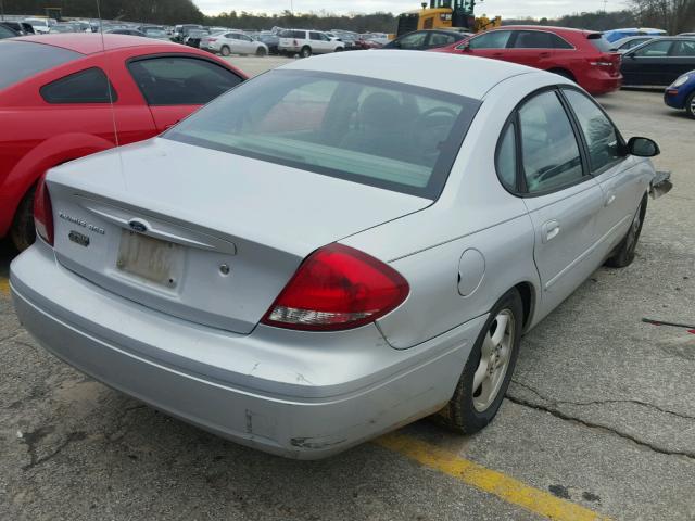 1FAFP55U24A139647 - 2004 FORD TAURUS SES SILVER photo 4