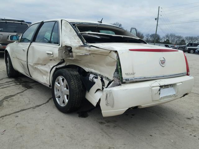 1G6KD57Y97U161006 - 2007 CADILLAC DTS CREAM photo 3