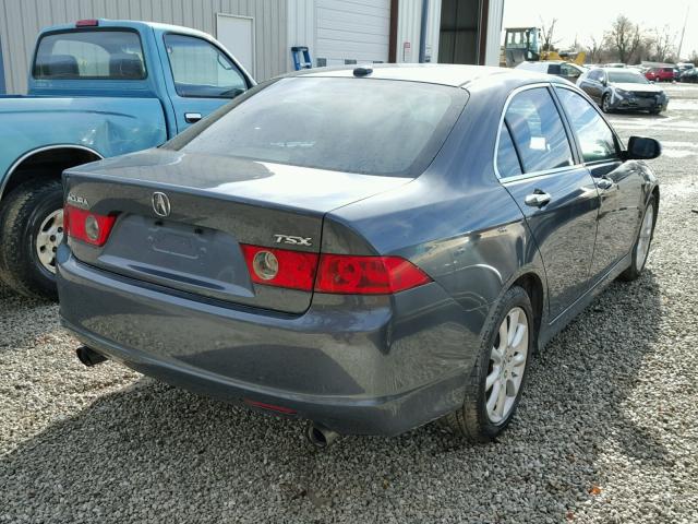 JH4CL96868C006612 - 2008 ACURA TSX GRAY photo 4