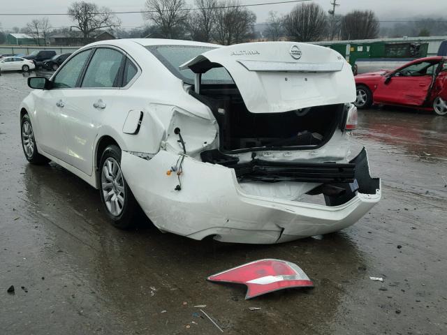 1N4AL3APXFN375419 - 2015 NISSAN ALTIMA 2.5 WHITE photo 3