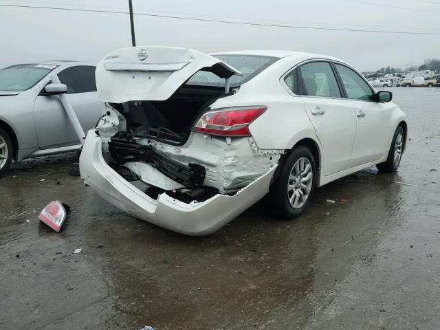 1N4AL3APXFN375419 - 2015 NISSAN ALTIMA 2.5 WHITE photo 4