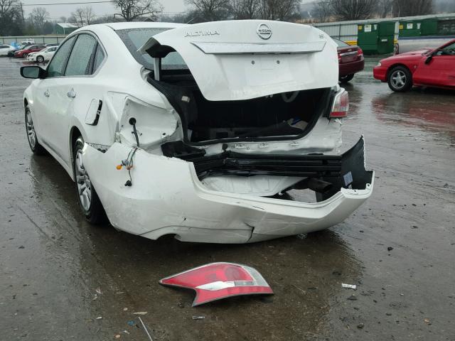 1N4AL3APXFN375419 - 2015 NISSAN ALTIMA 2.5 WHITE photo 9