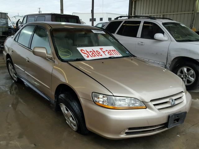 1HGCG56571A051243 - 2001 HONDA ACCORD LX BEIGE photo 1