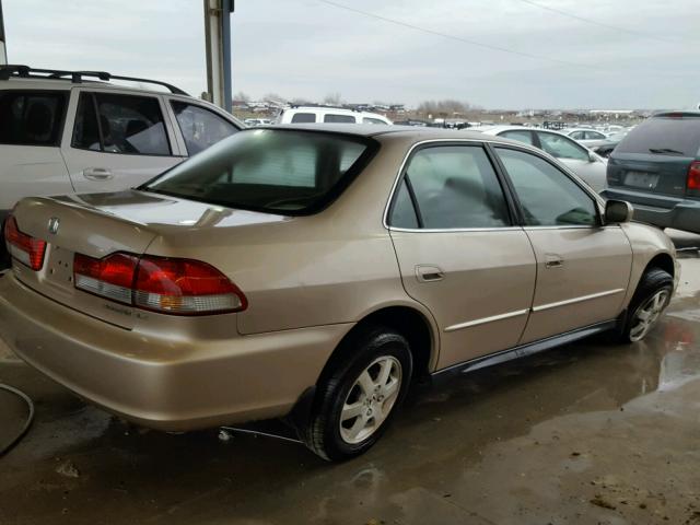 1HGCG56571A051243 - 2001 HONDA ACCORD LX BEIGE photo 4