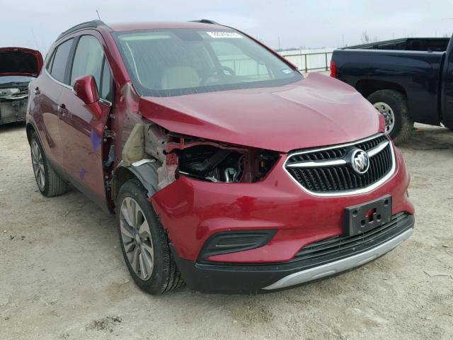 KL4CJASB6HB017958 - 2017 BUICK ENCORE PRE RED photo 1