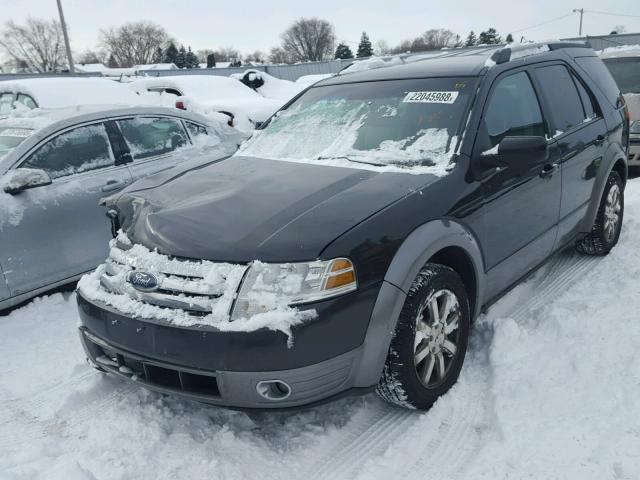 1FMDK05W48GA18489 - 2008 FORD TAURUS X S GRAY photo 2