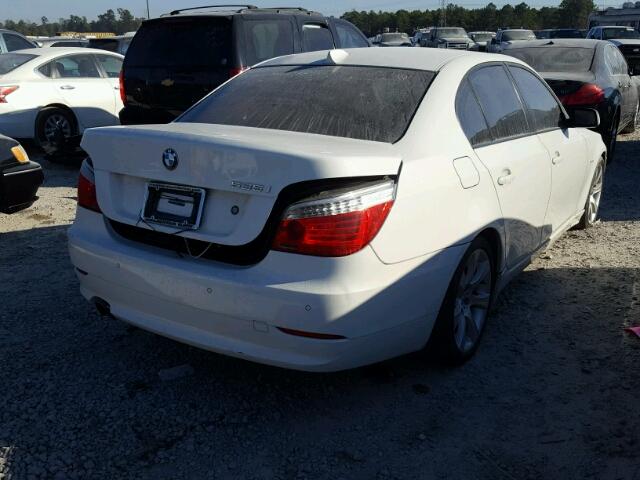 WBANW13559C162507 - 2009 BMW 535 I WHITE photo 4