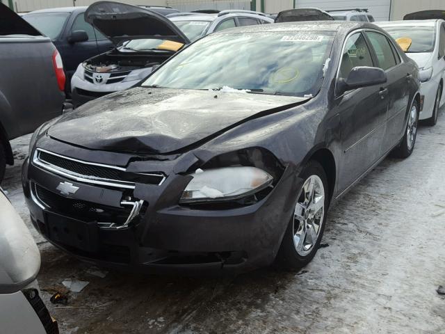 1G1ZC5EB0AF222065 - 2010 CHEVROLET MALIBU 1LT 黑色 照片 2
