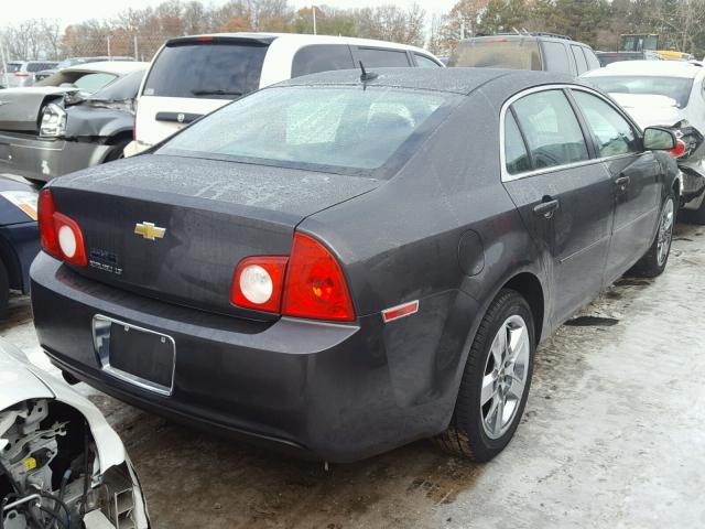 1G1ZC5EB0AF222065 - 2010 CHEVROLET MALIBU 1LT 黑色 照片 4
