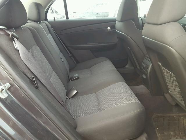 1G1ZC5EB0AF222065 - 2010 CHEVROLET MALIBU 1LT 黑色 照片 6