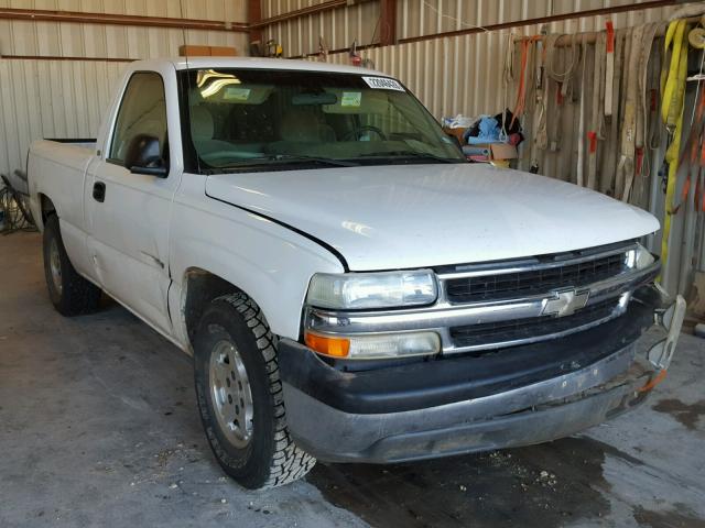 1GCEC14W72Z200616 - 2002 CHEVROLET SILVERADO WHITE photo 1